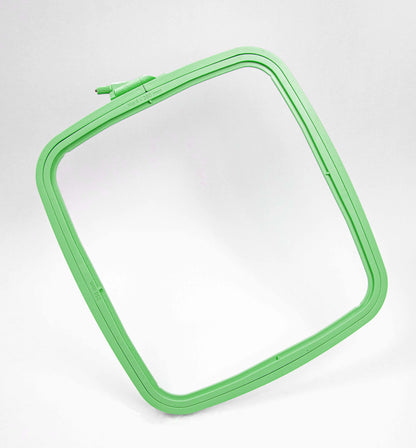 Cross Stitch Square Hoop, Green - Nurge Embroidery Hoop