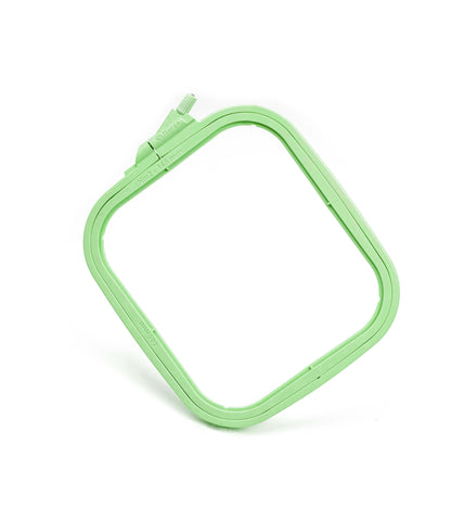 Cross Stitch Square Hoop, Green - Nurge Embroidery Hoop