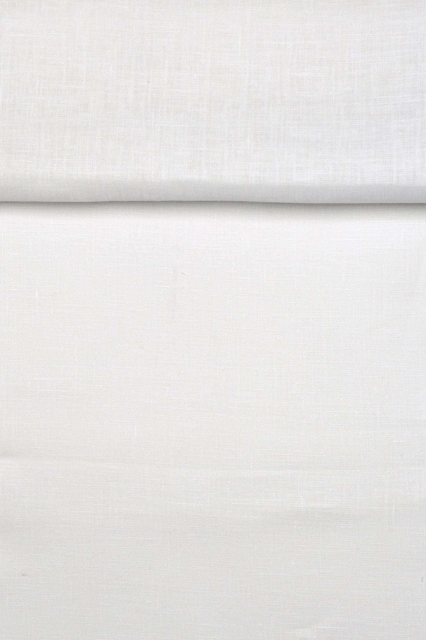 Luca-S Natural Pure 100% Linen Wrinkled Fabric Natural White Color