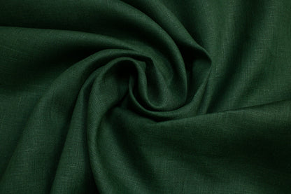 Luca-S Pure Natural 100% Linen Soft Fabric Ivy Color