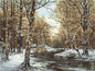 Cross Stitch Kit Luca-S - First Snow, B597