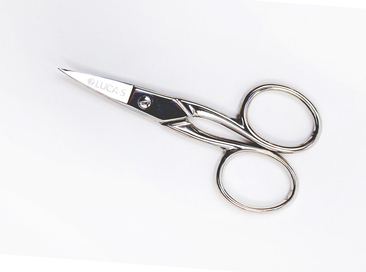 Luca-S Nail Scissors Curved 3 1/2"