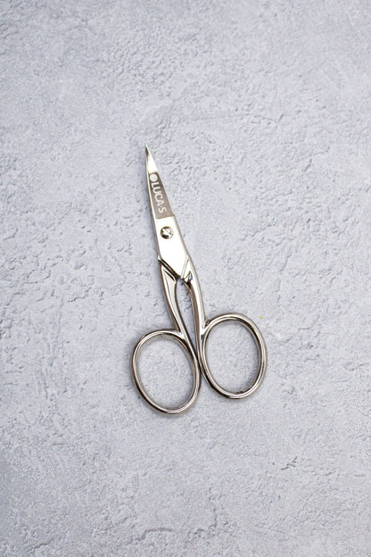 Luca-S Nail Scissors Curved 3 1/2"