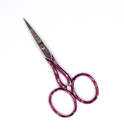 Luca-S Embroidery Scissors 3 1/2" Colored Handles