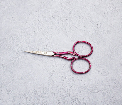 Luca-S Embroidery Scissors 3 1/2" Colored Handles