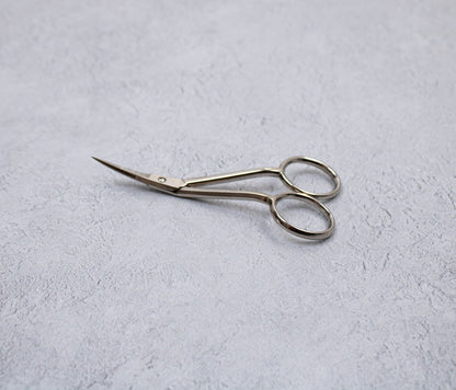 Luca-S Sewing Scissors Curved Handles And Blades 4 1/4 "