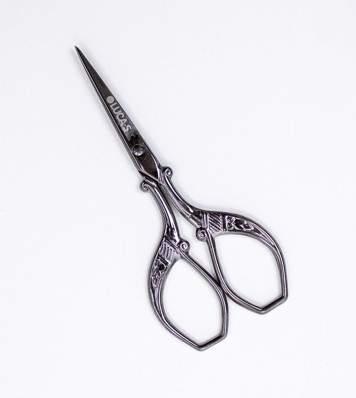 Luca-S Embroidery Scissors 3 1/2" Dark Nickel