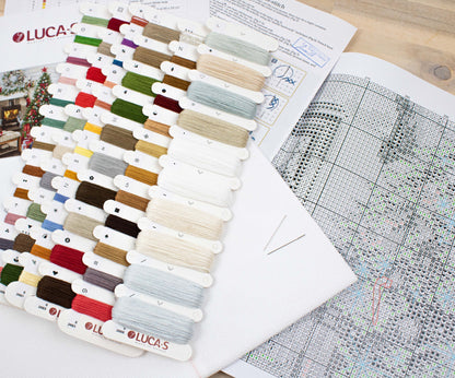 Cross Stitch Kit Luca-S - Santa Interior, B2408