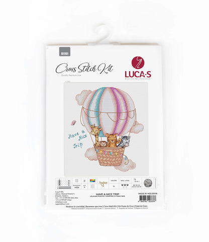 Cross Stitch Kit Luca-S - Have a Nice Trip - HobbyJobby