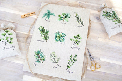 Cross Stitch kit Luca-S - Spices and Herbs, B2346
