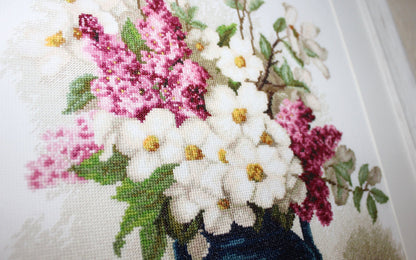 Cross Stitch Kit Luca-S - Lilac and Jasmine, B514