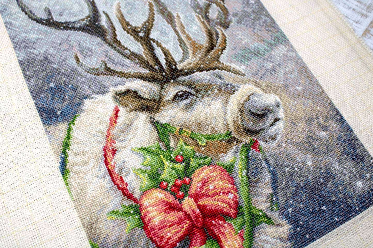 Cross Stitch Kit Luca-S - Christmas Deer, B598