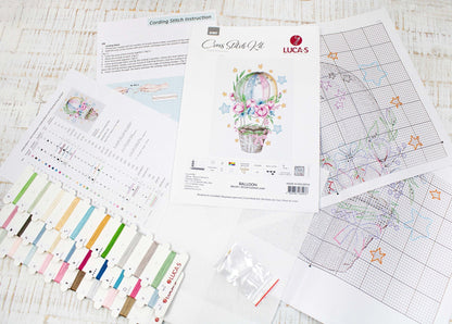 Cross Stitch Kit Luca-S - Balloon - HobbyJobby