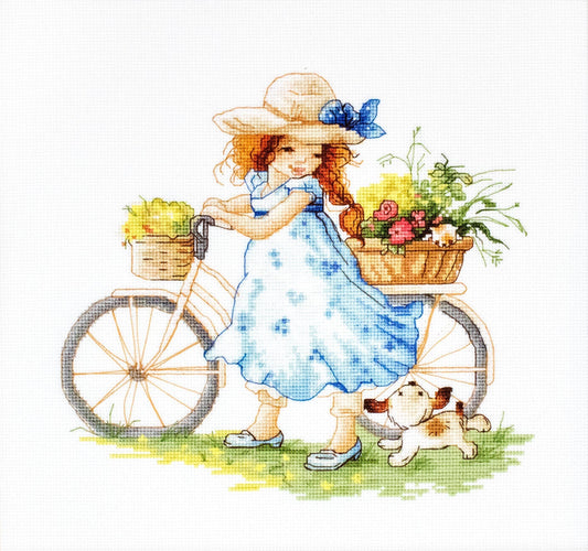 Cross Stitch Kit Luca-S - Take a ride, B1129