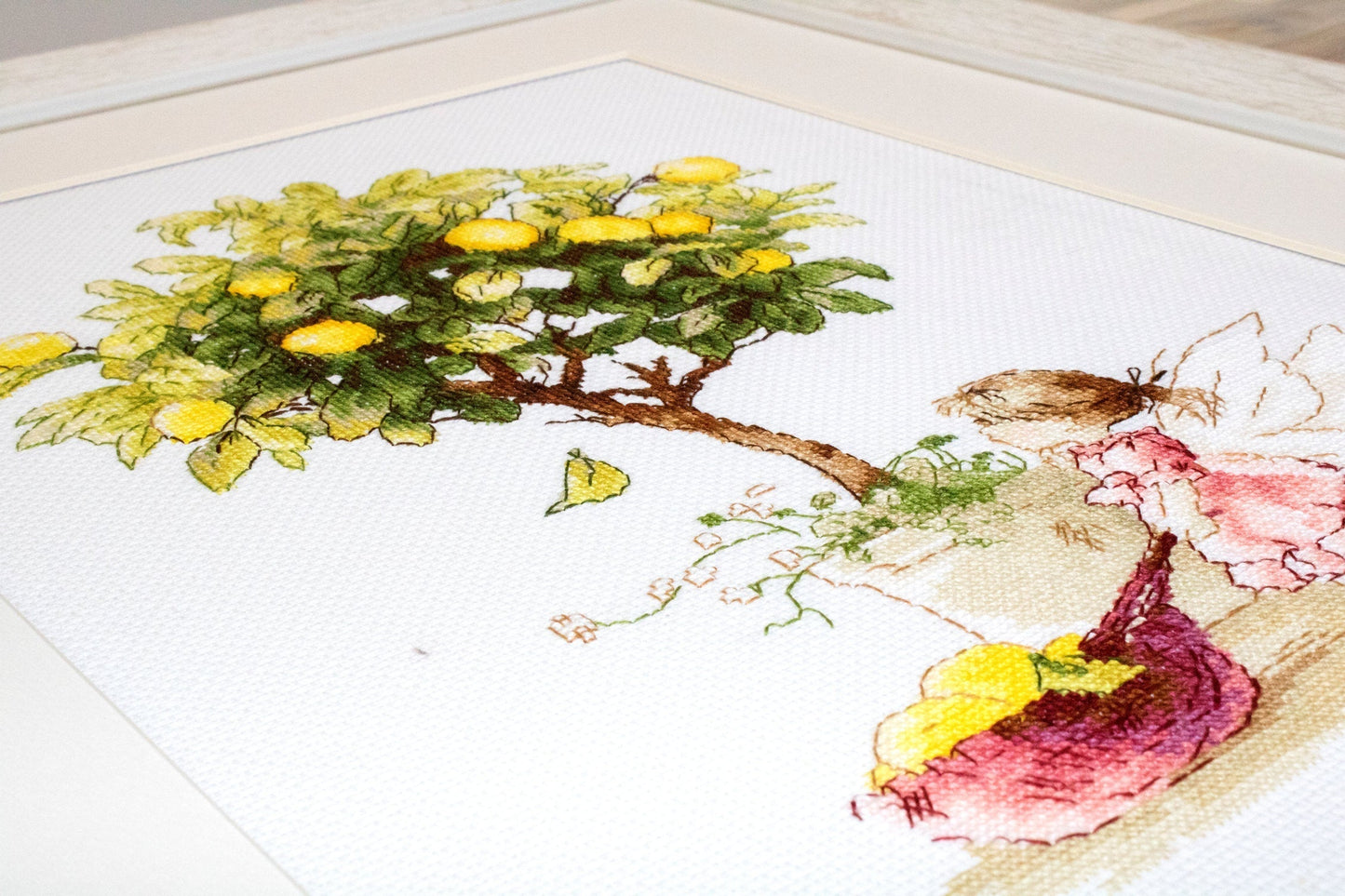 Cross Stitch Kit Luca-S - The Lemon Fairy, B1111