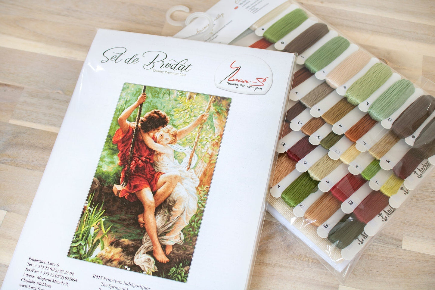 Cross Stitch Kit Luca-S - Spring of Lovers, B415