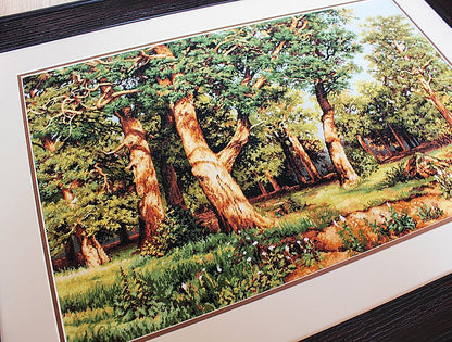 Cross Stitch Kit Luca-S - The Oak Grove B476