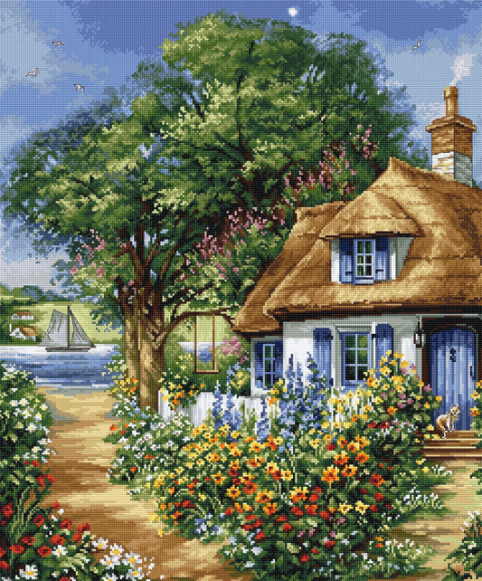 Cross Stitch Kit Luca-S - Summer Landscape, BU5000