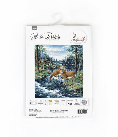 Cross Stitch Kit Luca-S - Peaceful Morning - HobbyJobby