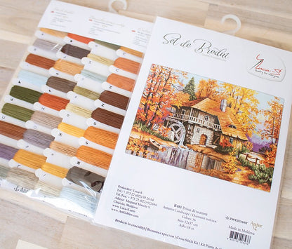 Cross Stitch Kit Luca-S - Autumn Landscape, B481