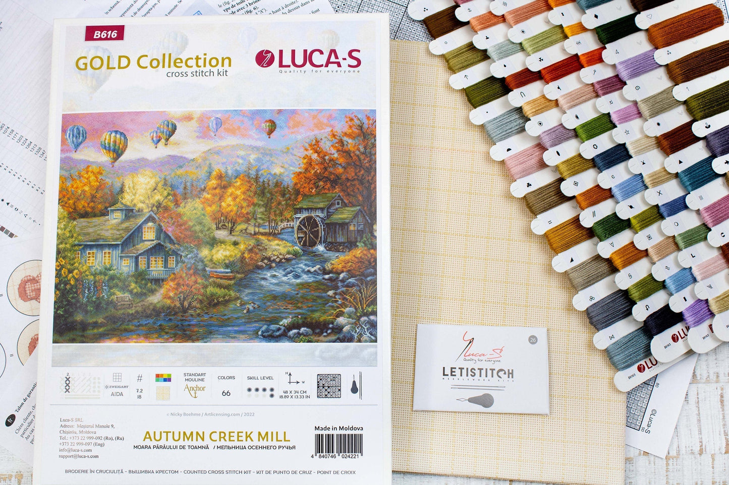 Cross Stitch Kit Luca-S - Autumn Creek Mill, B616