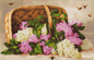 Cross Stitch Kit Luca-S - Lilac Basket, B501