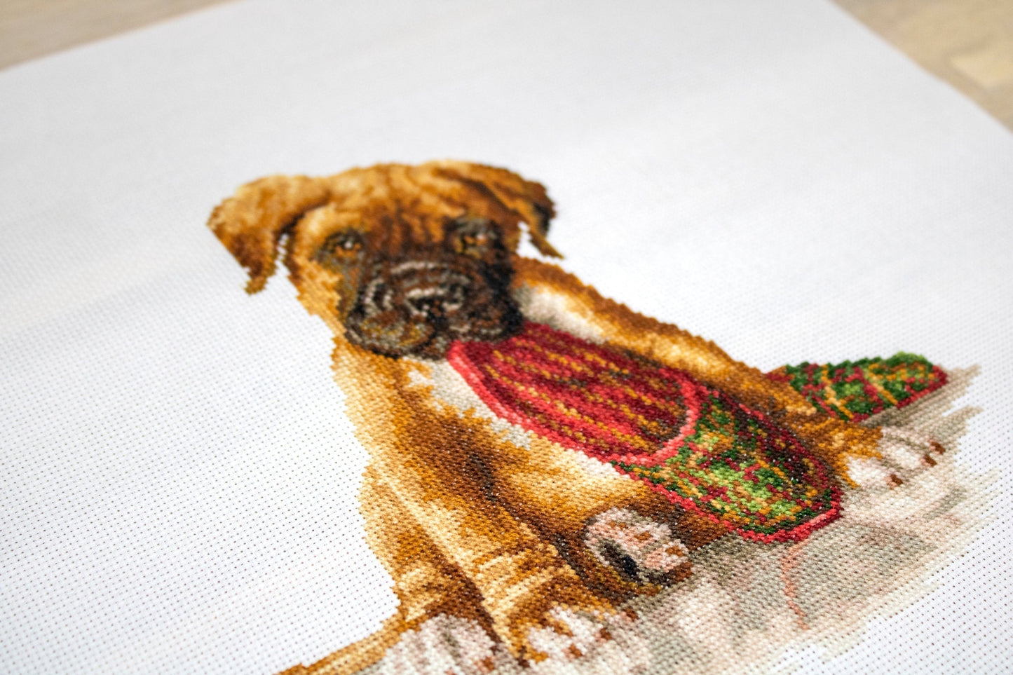 Cross Stitch Kit Luca-S - The Boxer, B2338