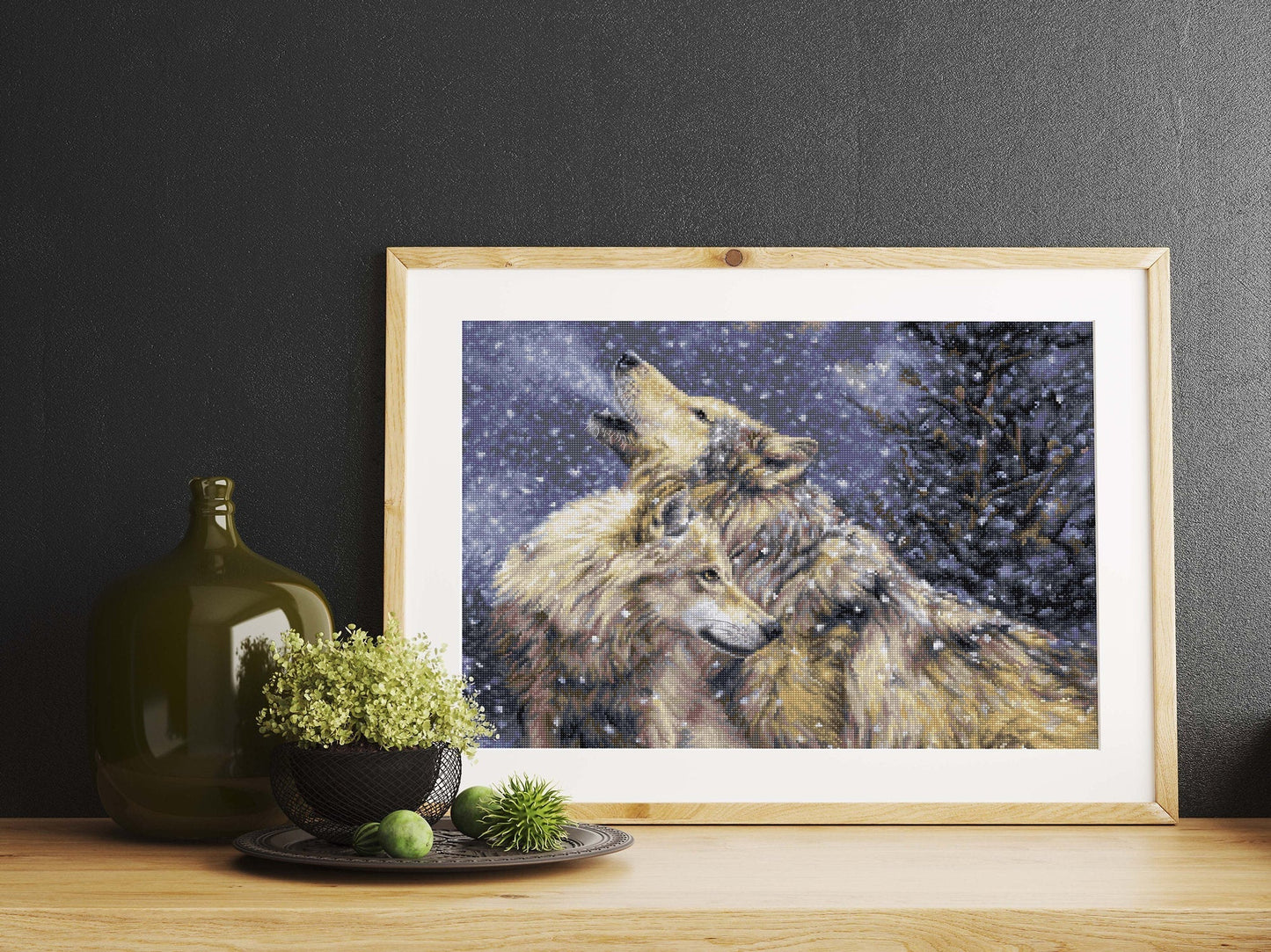 Cross Stitch Kit Luca-S - Snowfall, BU5004