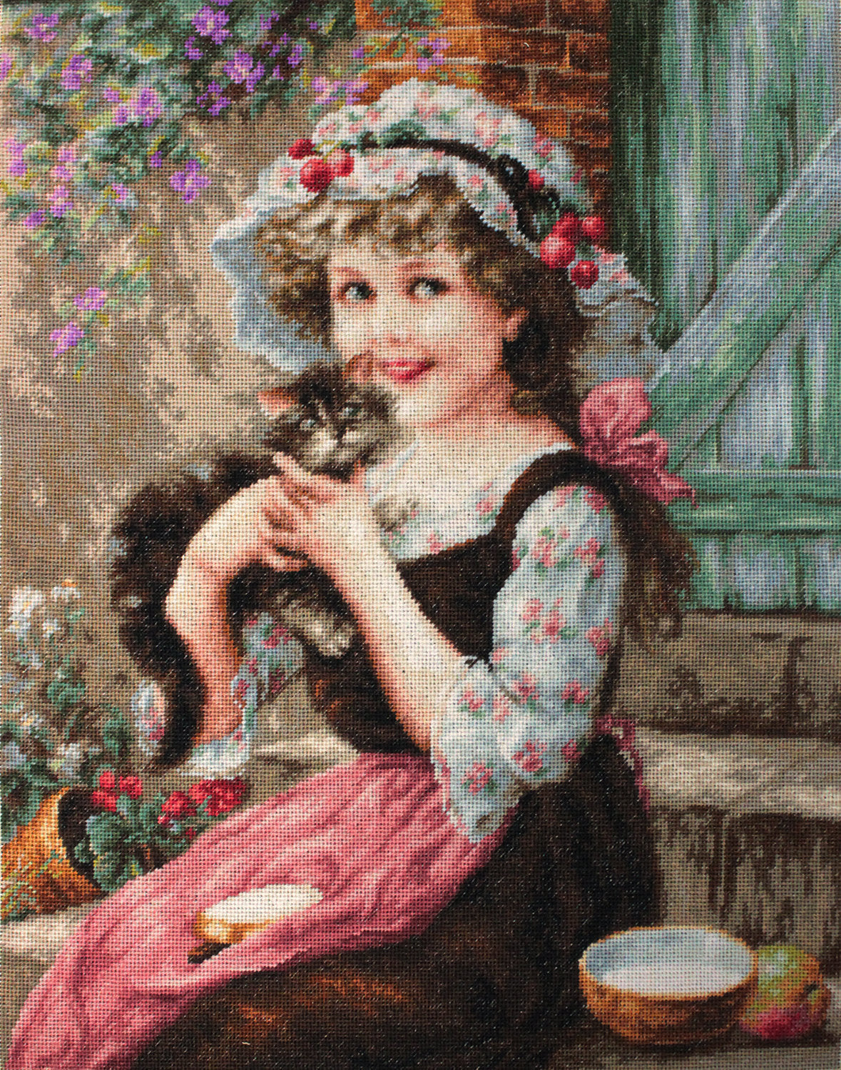 Cross Stitch Kit Luca-S - The Little Kitty, B538