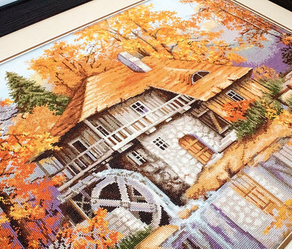 Cross Stitch Kit Luca-S - Autumn Landscape, B481