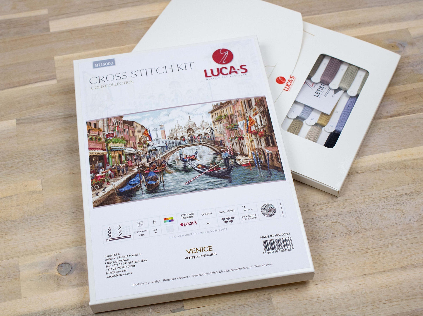 Cross Stitch Kit Luca-S - Venice, BU5003