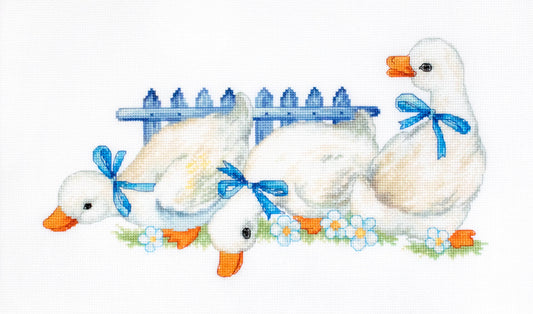 Cross Stitch Kit Luca-S - Geese, B1143