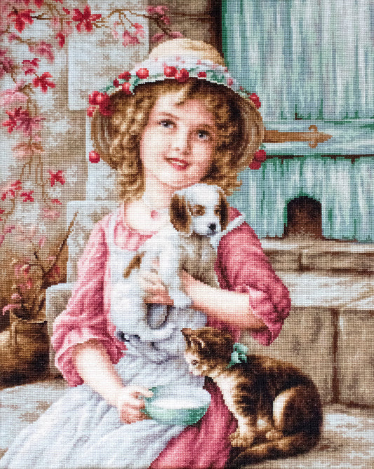 Cross Stitch Kit Luca-S - Best Friends, B518