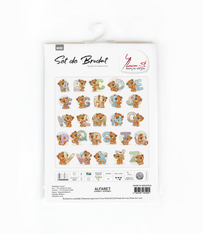 Cross Stitch Kit Luca-S - Alphabet, B1201