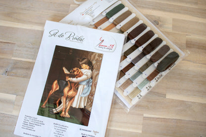 Cross Stitch Kit Luca-S - Education Time, B429