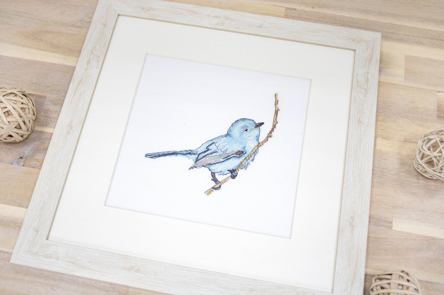 Cross Stitch Kit Luca-S - Blue Bird, B1158