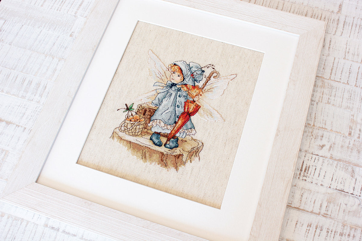 Cross Stitch Kit Luca-S - The Autumn Fairy, B1110