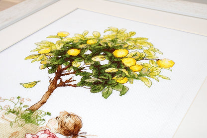 Cross Stitch Kit Luca-S - The Lemon Fairy, B1111