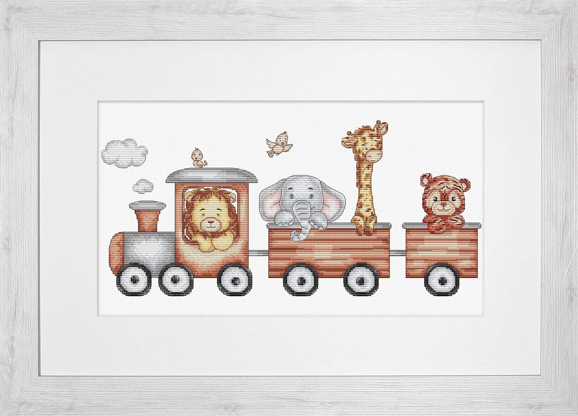 Cross Stitch Kit Luca-S - Train Journey - HobbyJobby