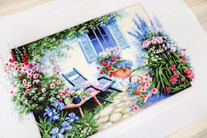 Cross Stitch Kit Luca-S - Flower Garden, B2342