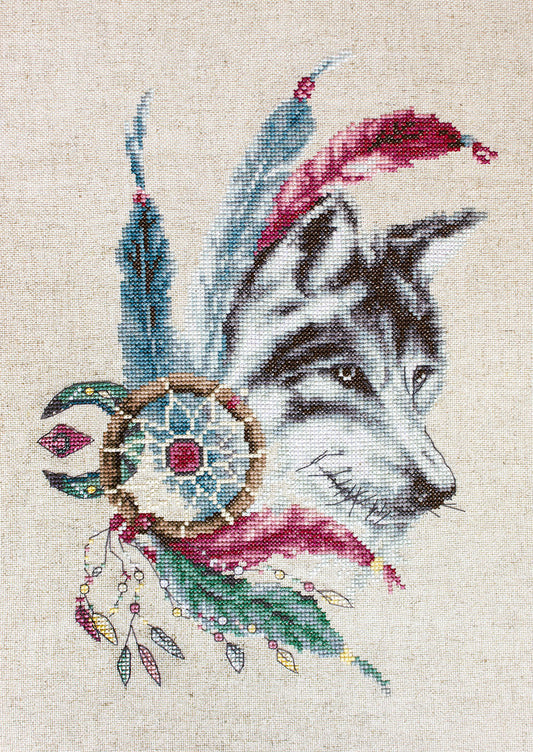 Cross Stitch Kit Luca-S - Wolf, B2305