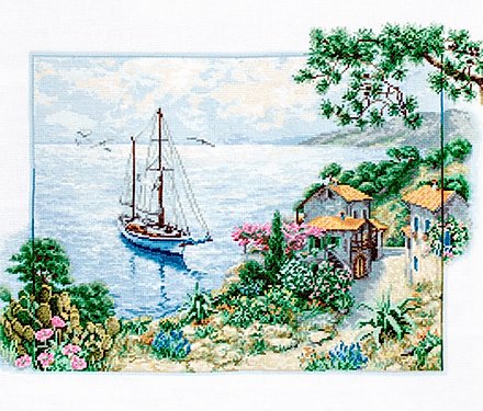 Cross Stitch Kit Luca-S - Sea Views, B2343