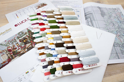 Cross Stitch Kit Luca-S - Santa Interior, B2408