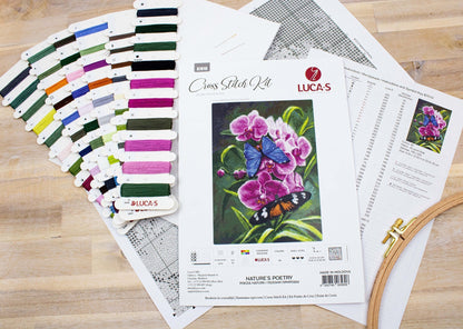 Cross Stitch Kit Luca-S - Nature’s Poetry, B7010