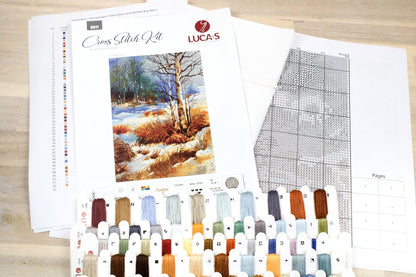 Cross Stitch Kit Luca-S -The Autumn - HobbyJobby