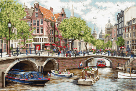 Cross Stitch Kit Luca-S - Amsterdam, BU5005