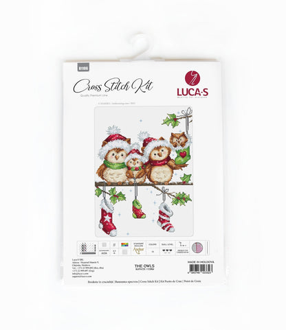 Cross Stitch Kit Luca-S - The Owls - HobbyJobby