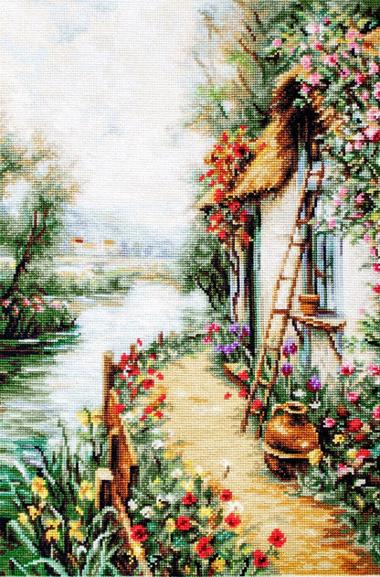 Cross Stitch Kit Luca-S - Along the River, B581
