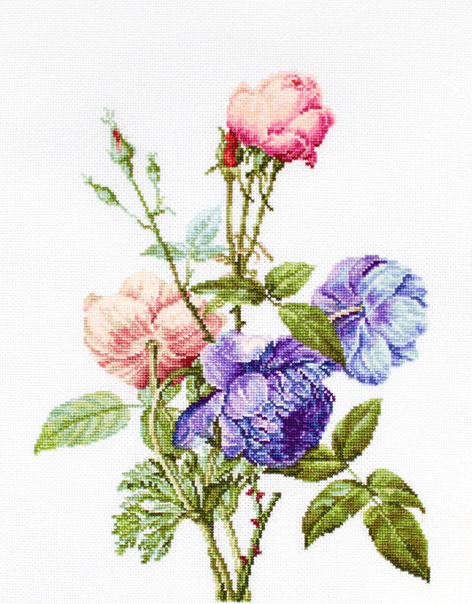 Cross Stitch Kit Luca-S - The Bouquet, B2349