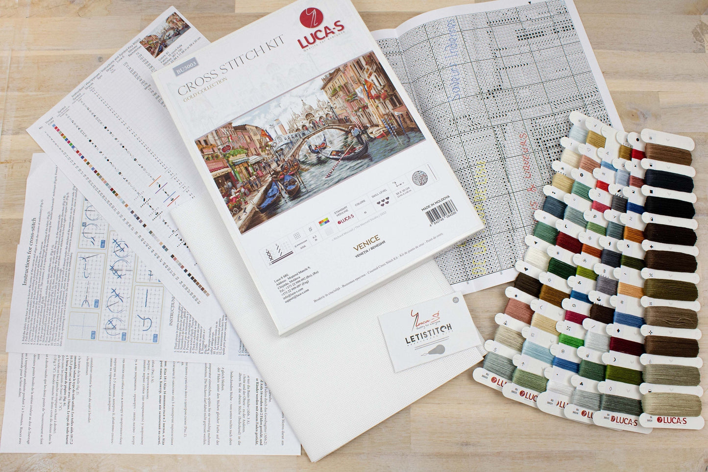 Cross Stitch Kit Luca-S - Venice, BU5003